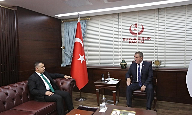 Son Gelişme: Mustafa Destici, Beydili Türkmen Derneği Başkanı Ahmet Ağca ile görüştü | İşte Tüm Ayrıntılar