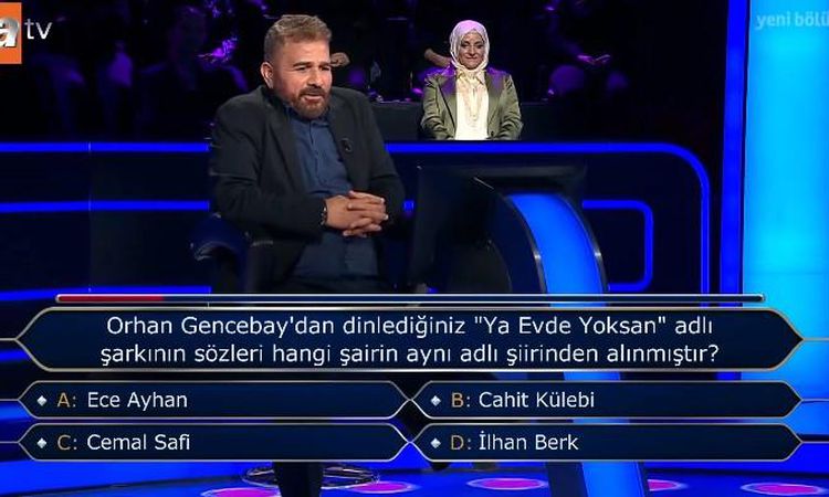 Son Gelişme: Orhan Gencebay'dan dinlediğiniz "Ya Evde Yoksan" adlı şarkının sözleri hangi şairin aynı adlı şii