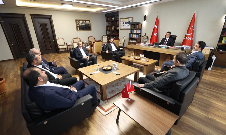 Son Gelişme: Saadet Partisi Genel Başkanı Arıkan, ESDER Genel Başkanı Çelikus ile görüştü - Son Dakika Bilgile