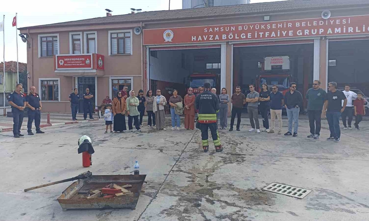 Son Gelişme: Samsun Havza'da itfaiye ve 112 personeline yangına ilk müdahale eğitimi verildi: Gelişmeler Takip