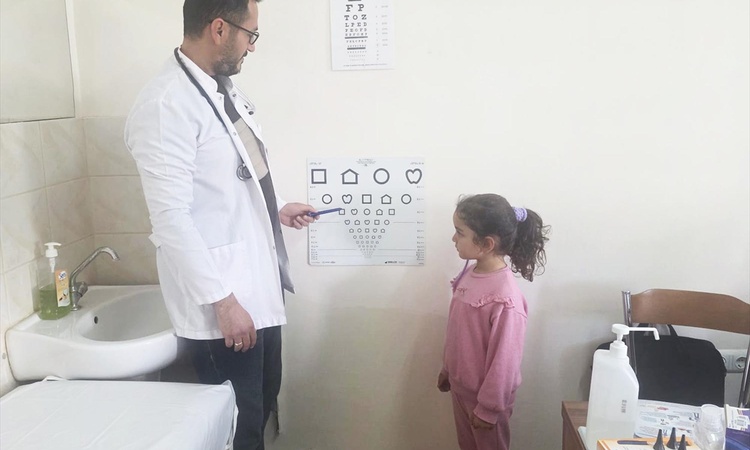 Son Gelişme: Sorgun İlçe Sağlık Müdürlüğü görme taramasına katılım için 50'den fazla sınıf gezdi