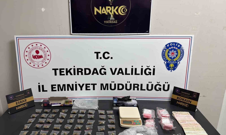 Son Gelişme: Tekirdağ'da 2 haftada 220 uyuşturucu şüphelisine adli işlem yapıldı, 25'i hakkında tutuklama kara