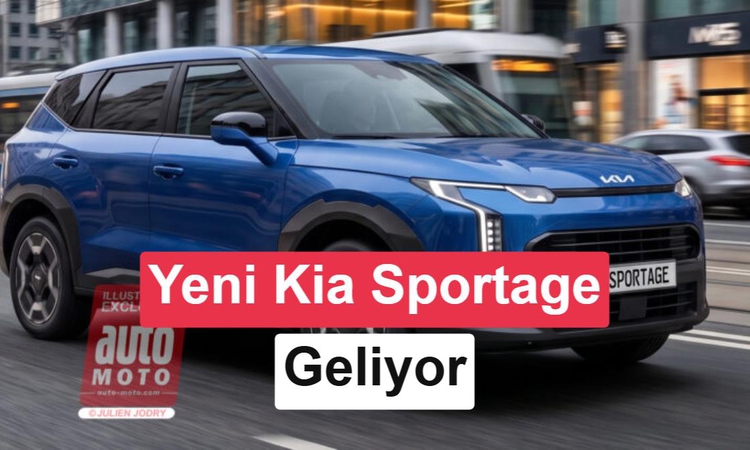 Son Gelişme: Yeni Kia Sportage için Render Görselleri Yayımlandı - Son Dakika Bilgileri