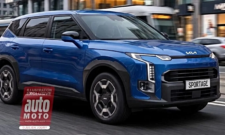 Son Gelişme: Yeni Nesil Kia Sportage İçin Render Görüntüleri