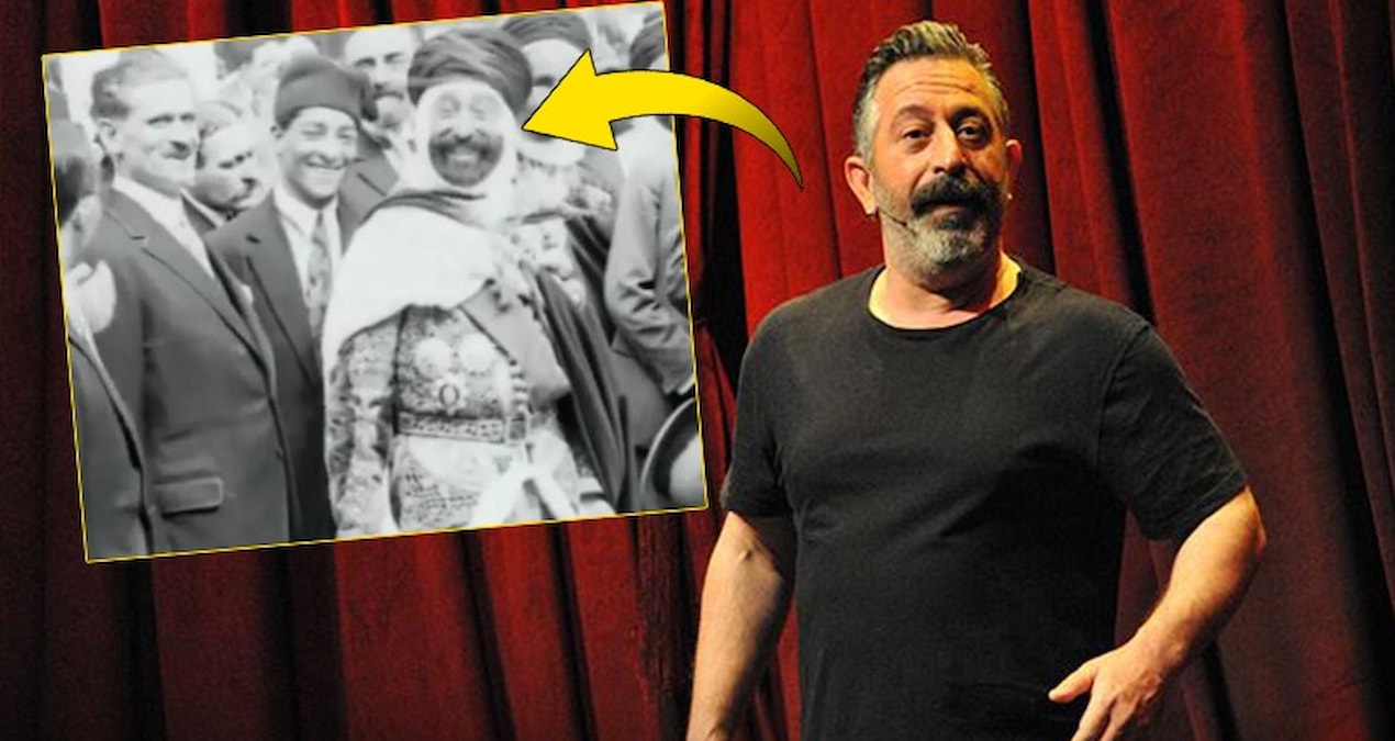 Sosyal medyada ikiz şaşkınlığı: Cem Yılmaz ile Fas Sultanı arasındaki 100 yıllık benzerlik - Son Dakika Haberl