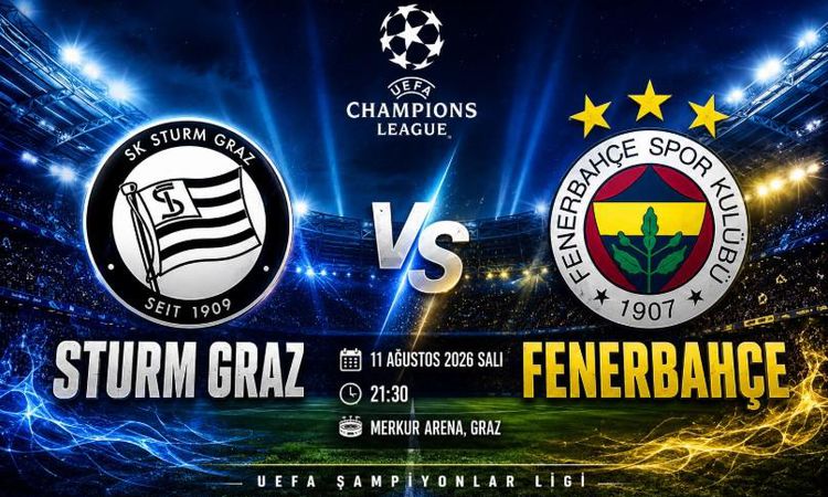 Sturm Graz Fenerbahçe maçı hangi kanalda, hangi tarihte, hangi saatte, Sturm Graz Fenerbahçe muhtemel 11'ler d