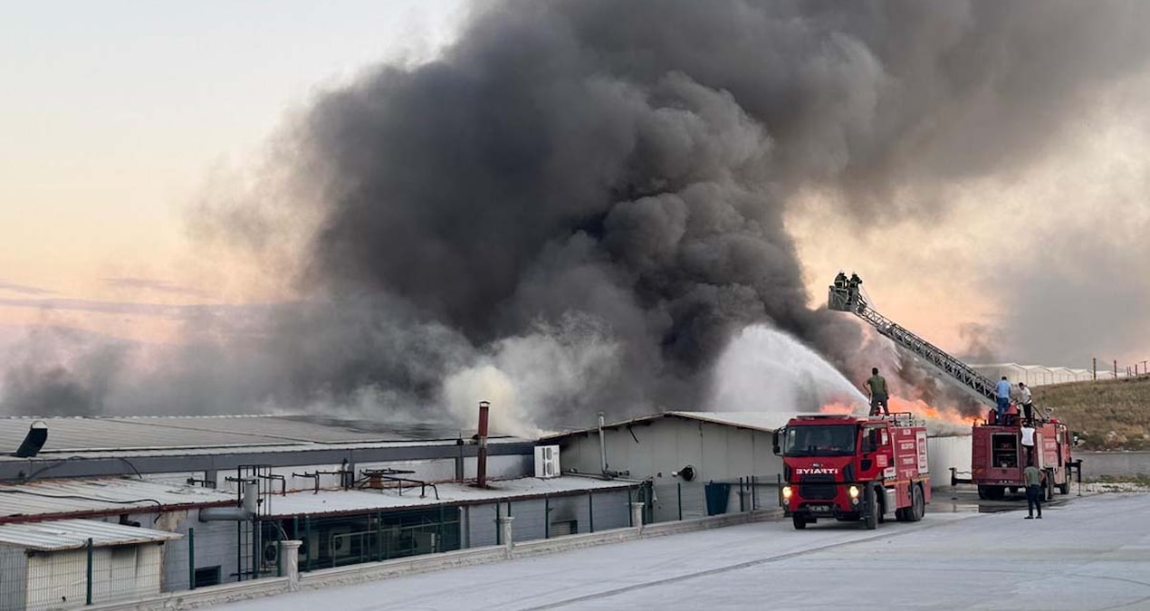 Fire in sausage factory - News