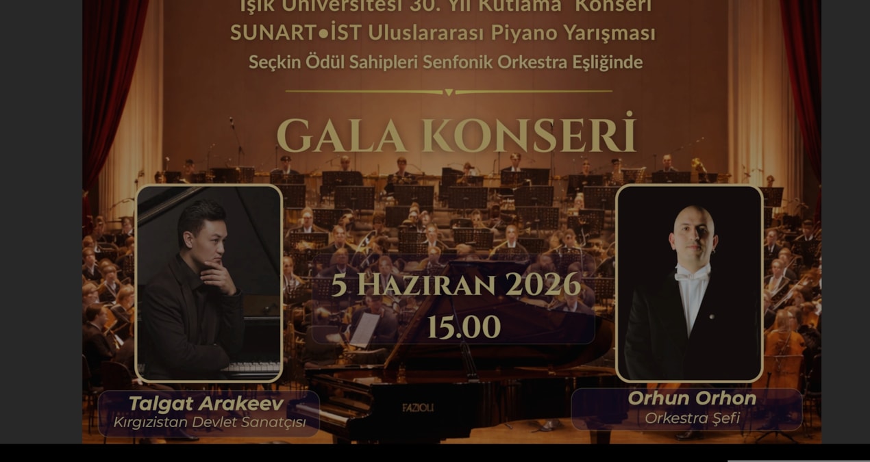 SUNART İST Işık Üniversitesi 30. Yıl Özel Kutlama Konseri - Son Dakika Haberleri