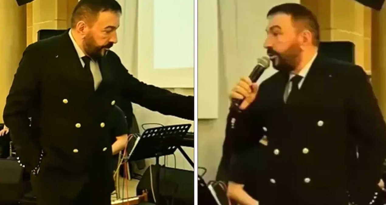 Sunucunun sözleri Mustafa Topaloğlu’nu kızdırdı! Mikrofonu bırakıp sahneden indi - Son Dakika Haberleri | İşte
