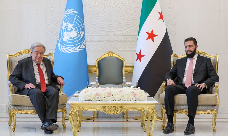 Gündemden Son Bilgiler: Suriye Cumhurbaşkanı Şara, BM Genel Sekreteri Guterres ile bir araya geldi - Son Dakik