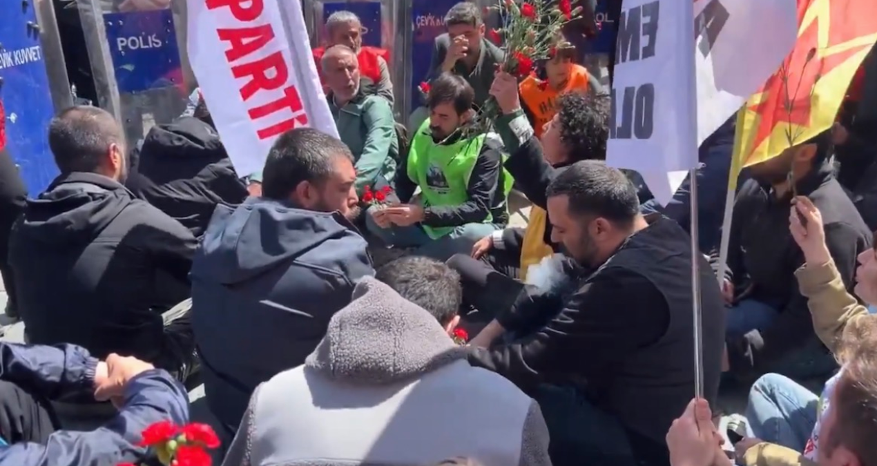 Taksim'deki 1 Mayıs eyleminde çok sayıda gözaltı - Haberleri - Son Dakika Bilgileri