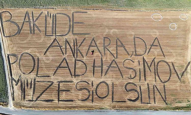 He wrote 'Polad Hashimov Museum' on the field - Breaking News