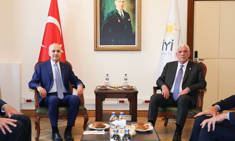 Kritik Açıklama: TBMM Başkanı Kurtulmuş, Dervişoğlu ile görüştü - Haberleri - Son Dakika Bilgileri