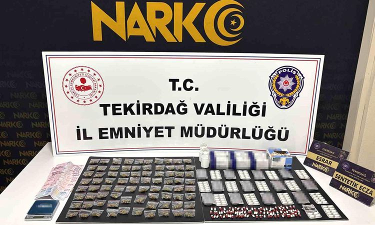 Drug raids in Tekirdağ: Action against 110 suspects, 9 arrests - Last Minute