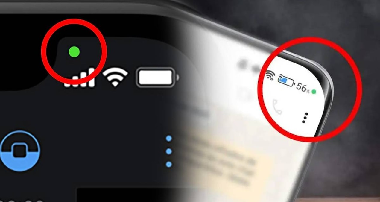 Gündemden Son Bilgiler: Telefonun ekranında çıkan yeşil nokta ne anlama geliyor? Gördüğünüzde hemen kapatın -