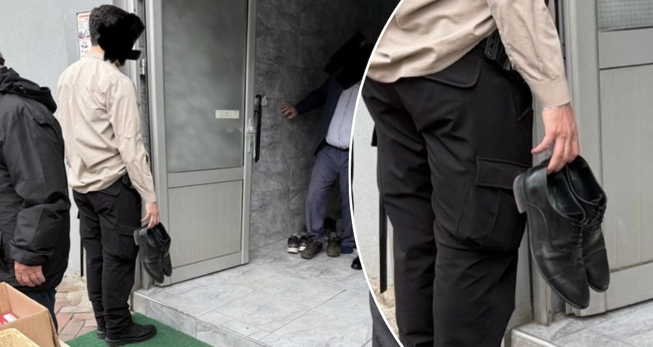 Ayrıntılar Netleşti: Tepki çeken görüntü: Polis, kaymakamın ayakkabısını taşıdı - Son Dakika Haberleri: Gelişm