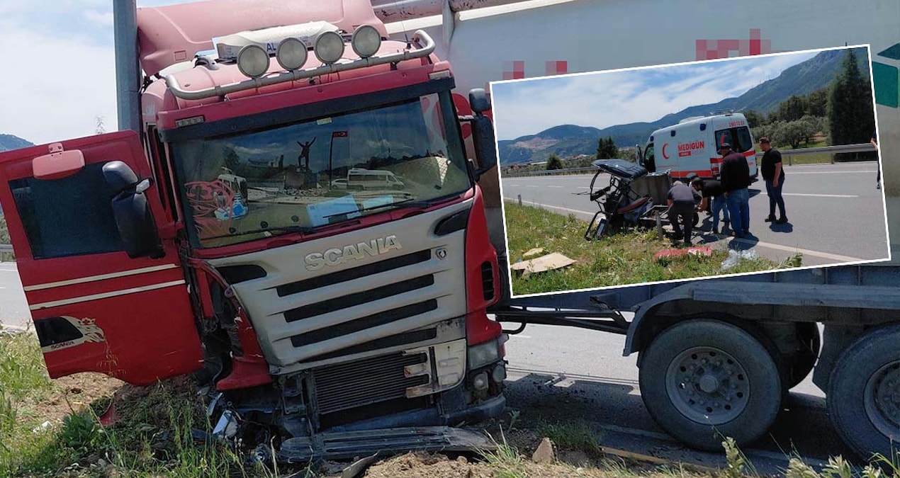 Kritik Açıklama: TIR elektrikli bisiklete çarptı: Aynı aileden 1 kişi öldü, 4 kişi yaralandı - Son Dakika Habe