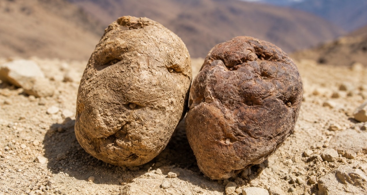 500-year-old potatoes found underground have remained intact for hundreds of years - Breaking News