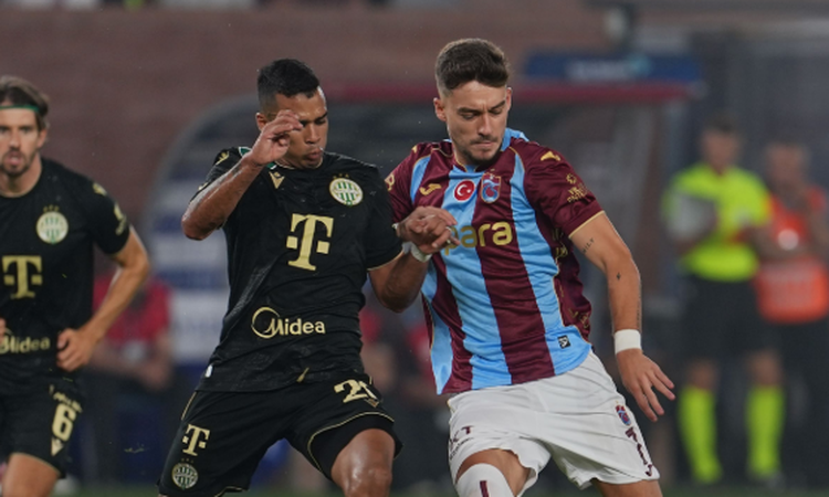 Trabzonspor, Ferencvaros’a 1-0 mağlup oldu
