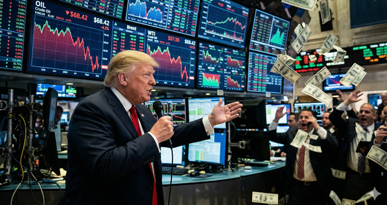 Gündemden Son Bilgiler: Trump açıklama yapmadan dakikalar önce zenginler vurgun yaptı - Haberleri ve Merak Edi