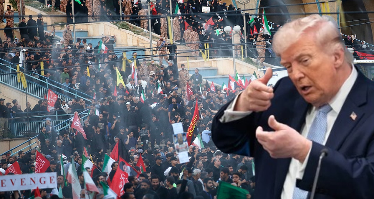 Trump threatened Iran by pointing to Khamenei's funeral - Breaking News