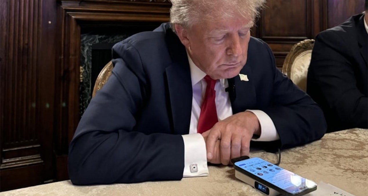 Trump'ın sızdırılan cep telefonu numarası karaborsaya gerileme kaydetti! Kimi para kimi kripto teklif ediyor -