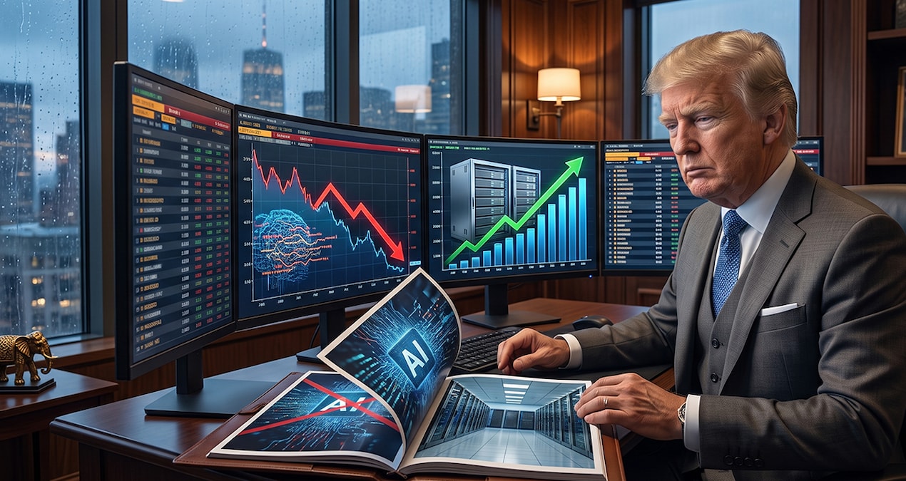 Big change in Trump's investment portfolio: He sold the artificial intelligence giant and bought that share - Latest News