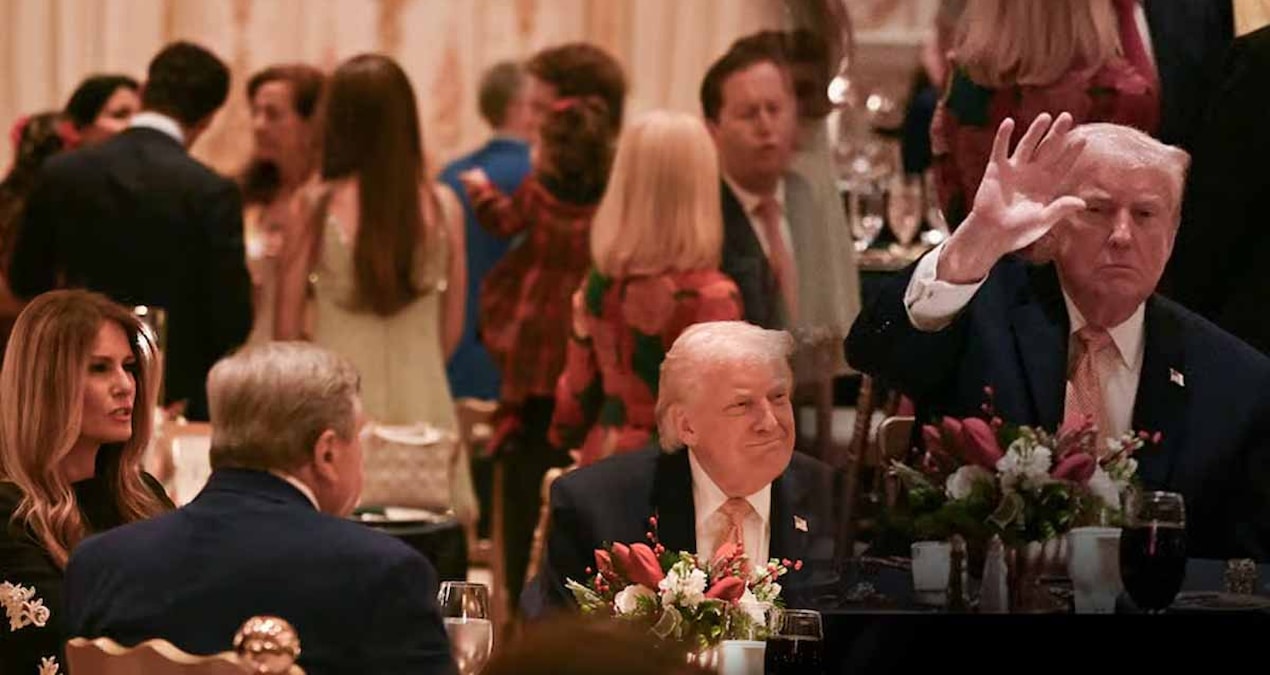 Trump, Noel arifesinde garip bir akşam yemeği geçirdi - Son Dakika - Son Dakika Bilgileri