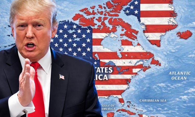 Trump’tan dikkat çeken harita! Kanada, Grönland, Meksika ve Küba ABD toprağı gibi gösterildi | İşte Tüm Ayrınt