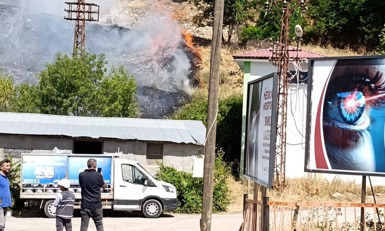 Son Gelişme: Tunceli'de otluk alevlerı evlere sıçramadan söndürüldü - Haberleri: Gelişmeler Takip Ediliyor
