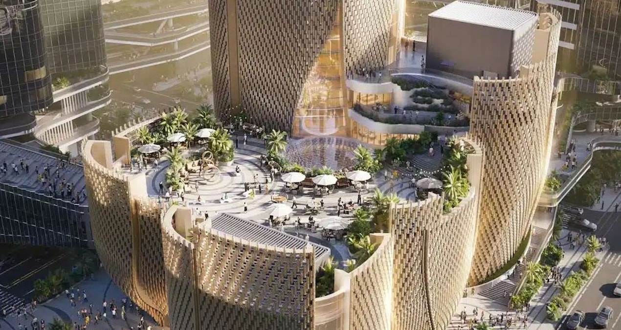 Kritik Açıklama: Tüpe benzeyen dev yapı 18 milyon nüfuslu şehre dikiliyor - Son Dakika