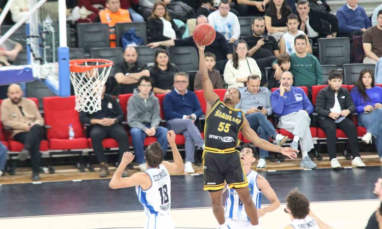 Türk Telekom, EuroCup B Grubu 4. hafta maçında BC Siauliai'ye 94-84 yenildi