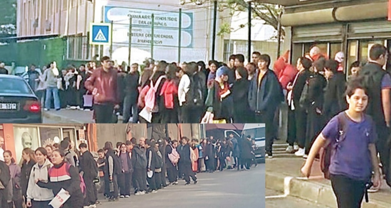Son Gelişme: Türkiye bunu da gördü: Okulda kuyruk - Son Dakika ve Merak Edilenler