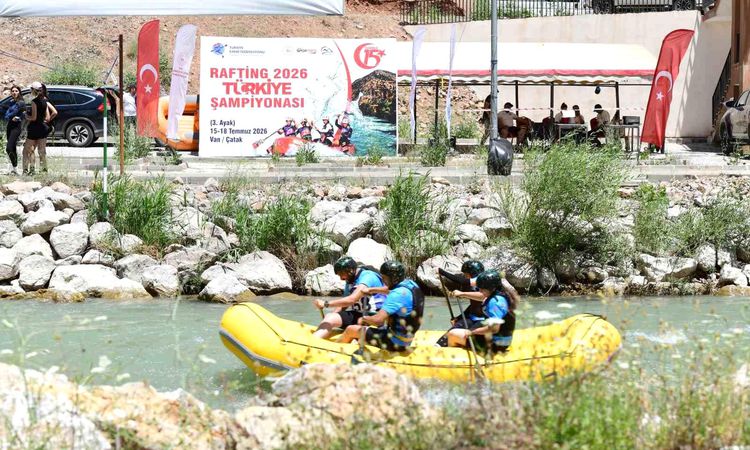 Turkish Rafting Championship 3rd leg races started in Van - Last Minute News