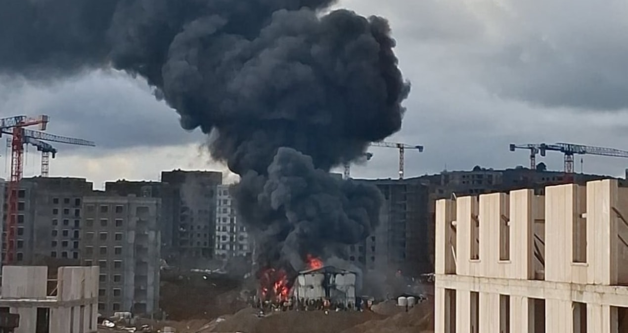 Kritik Açıklama: Tuzla'da işçi konteynerlerinde korkutan yangın - En Son Haber