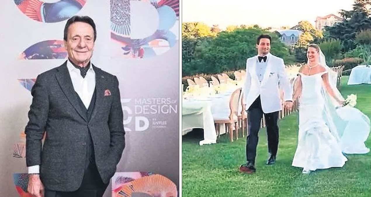 Ünlü iş adamı Ahmet Nazif Zorlu'nun büyük mutluluğu: Torununu evlendirdi - En Son Haber: Gelişmeler Takip Edil