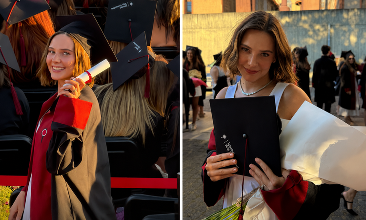 Gündemden Son Bilgiler: Ünlü oyuncu Alina Boz mezun oldu, diplomasını aldı - Son Dakika