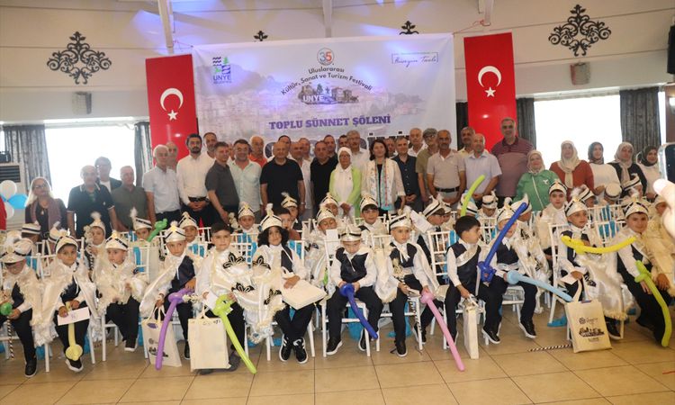Gündemden Son Bilgiler: Ünye'de 55 çocuk için toplu sünnet töreni - Son Dakika - Son Dakika Bilgileri