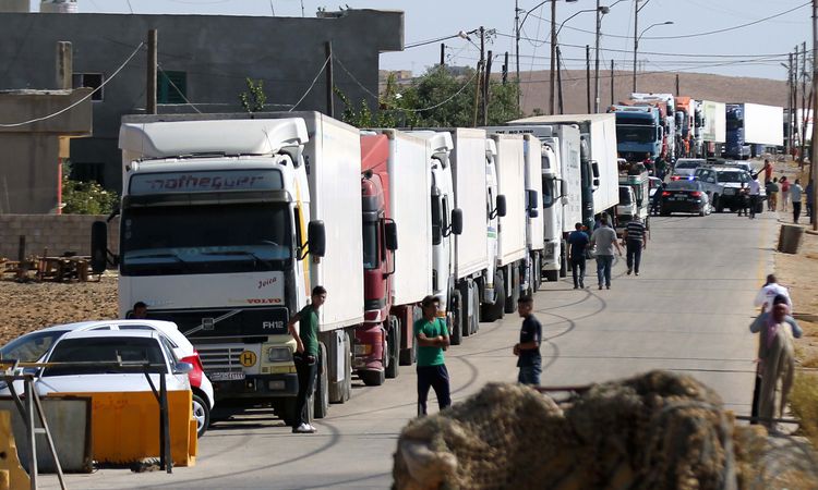 Son Gelişme: Ürdün Suriye'ye 32 Prefabrik Mobil Konut Taşıyan Yardım Konvoyu Gönderdi - Haberleri