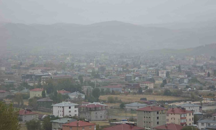 Van'da sağanak ve sis görüş mesafesini düşürdü, sürücüler zor anlar yaşadı