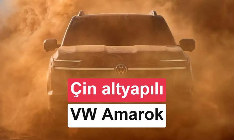 Volkswagen Amarok Güney Amerika İçin Çin Altyapılı Yenileniyor