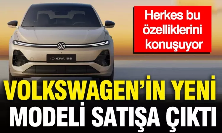 Kritik Açıklama: Volkswagen ID. Era 5S Çin'de Ön Siparişe Açıldı: 160 km Elektrikli Menzil ve 2.000 km Toplam