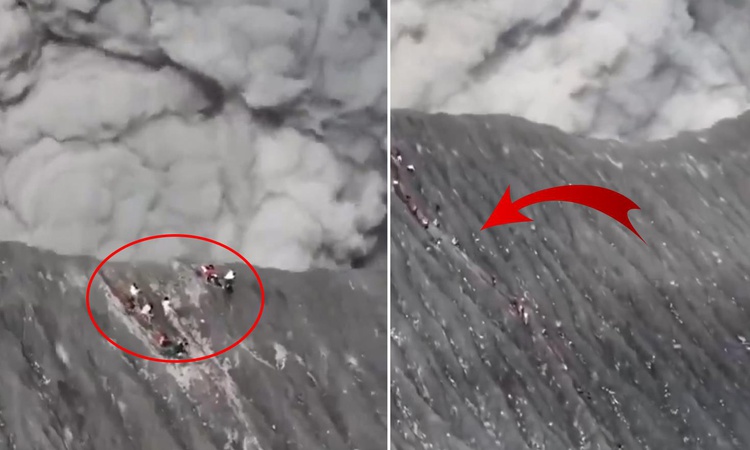 Yanardağa yaklaştılar! Sonrası tam bir felaket