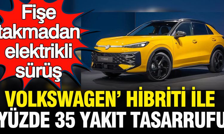 Kritik Açıklama: Yeni Golf ve T-Roc Hibrit Altyapısıyla Kendi Kendini Şarj Ediyor - Haberleri | İşte Tüm Ayrın