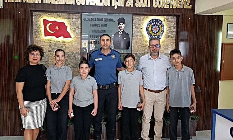 Yenipazar’da öğrenciler Emniyet Amirliği’nde ağırlandı | İşte Tüm Ayrıntılar