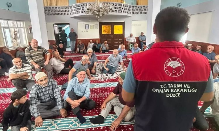 Yığılca’da çiftçilere tarımsal destek ve kahverengi kokarca bilgilendirmesi - Son Dakika: Gelişmeler Takip Edi