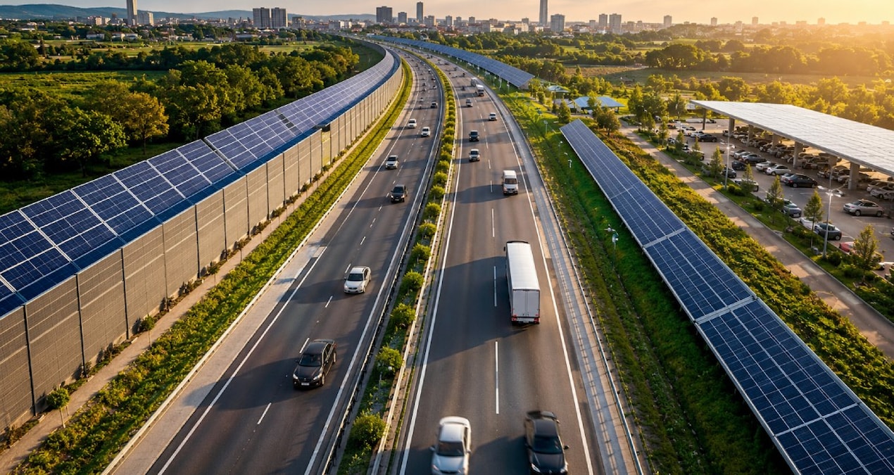 Kritik Açıklama: Yol kenarlarındaki boş alanlar artık elektrik üretecek - Son Dakika ve Merak Edilenler