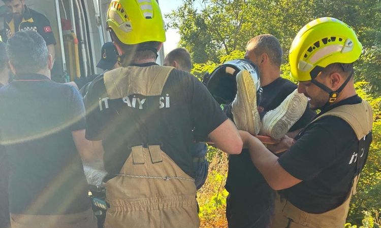 The driver of the motorcycle that went off the road and rolled 50 meters was injured - News