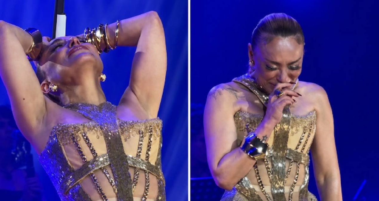 Ziynet Sali cried loudly on stage - Latest News